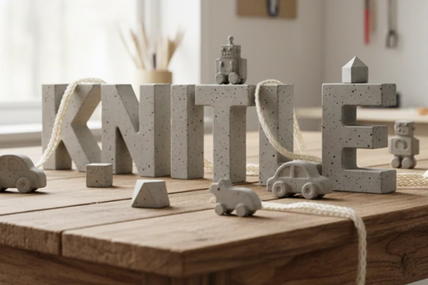 concrete items Knitle category